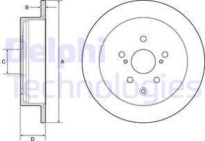 Delphi BG4919C-18B1 - Kočioni disk www.molydon.hr