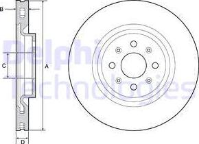 Delphi BG4456 - Kočioni disk www.molydon.hr