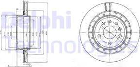 Delphi BG4046 - Kočioni disk www.molydon.hr