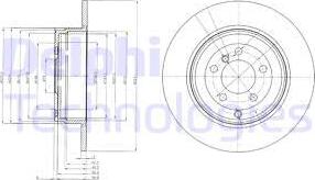 Delphi BG4066 - Kočioni disk www.molydon.hr