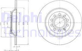 Delphi BG4088 - Kočioni disk www.molydon.hr