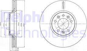 Delphi BG4083 - Kočioni disk www.molydon.hr