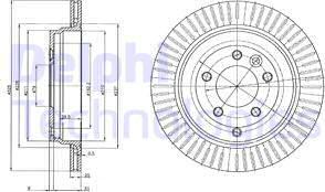 Delphi BG4020 - Kočioni disk www.molydon.hr