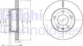 Ferodo DDF1640C - Kočioni disk www.molydon.hr