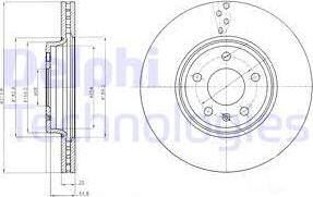 Delphi BG4079 - Kočioni disk www.molydon.hr