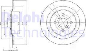 Delphi BG4076 - Kočioni disk www.molydon.hr