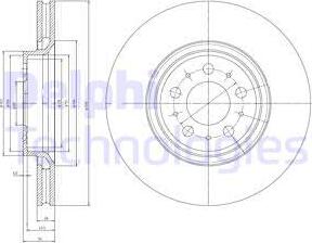 Delphi BG4071 - Kočioni disk www.molydon.hr