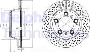 Delphi BG4163 - Kočioni disk www.molydon.hr