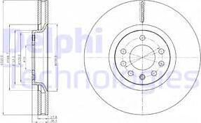 Delphi BG4185 - Kočioni disk www.molydon.hr