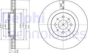 Delphi BG4308 - Kočioni disk www.molydon.hr