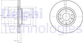 Delphi BG4332 - Kočioni disk www.molydon.hr