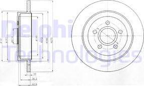 Delphi BG4245 - Kočioni disk www.molydon.hr