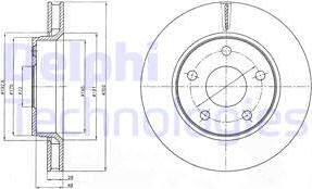 Delphi BG4259 - Kočioni disk www.molydon.hr