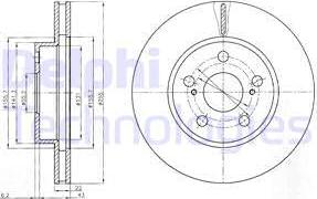 Delphi BG4269 - Kočioni disk www.molydon.hr