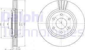 Delphi BG4205 - Kočioni disk www.molydon.hr