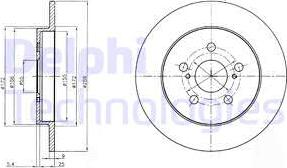 Delphi BG4201 - Kočioni disk www.molydon.hr