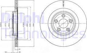 Delphi BG4202 - Kočioni disk www.molydon.hr