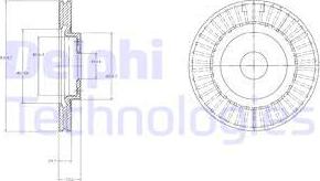 Delphi BG4214 - Kočioni disk www.molydon.hr