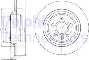 Delphi BG4239 - Kočioni disk www.molydon.hr