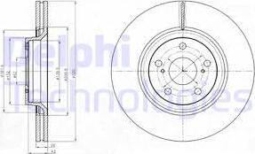 Delphi BG4235 - Kočioni disk www.molydon.hr