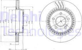 Delphi BG4226 - Kočioni disk www.molydon.hr