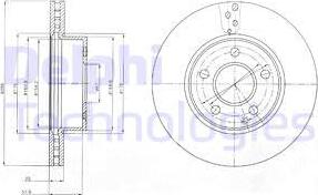 Delphi BG4227 - Kočioni disk www.molydon.hr