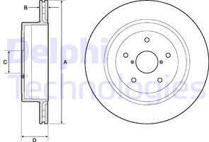 Delphi BG4775C - Kočioni disk www.molydon.hr