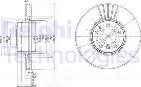 Delphi BG670 - Kočioni disk www.molydon.hr