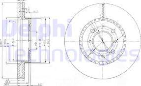 Delphi BG3965 - Kočioni disk www.molydon.hr