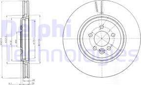 Delphi BG3918 - Kočioni disk www.molydon.hr