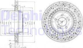 Delphi BG3917 - Kočioni disk www.molydon.hr