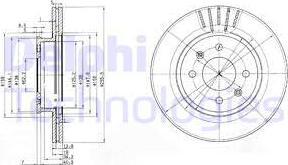 Delphi BG3934 - Kočioni disk www.molydon.hr