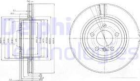 Delphi BG3938 - Kočioni disk www.molydon.hr