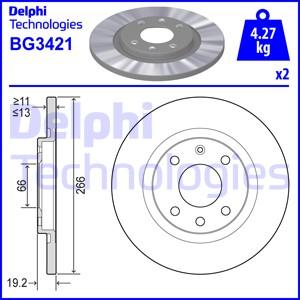 Delphi BG3421 - Kočioni disk www.molydon.hr