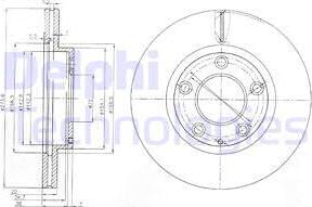 Delphi BG3085 - Kočioni disk www.molydon.hr