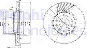 Delphi BG3142C - Kočioni disk www.molydon.hr