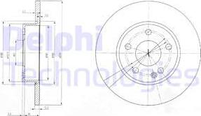 Delphi BG3840 - Kočioni disk www.molydon.hr