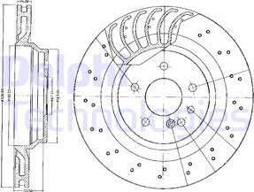 Delphi BG3880 - Kočioni disk www.molydon.hr