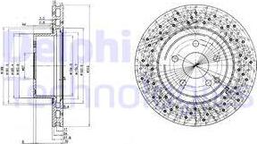 Delphi BG3828 - Kočioni disk www.molydon.hr