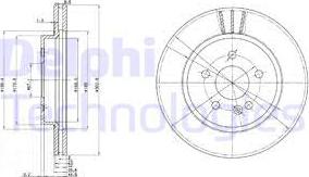 Delphi BG3397 - Kočioni disk www.molydon.hr