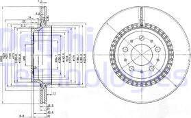 Delphi BG3782 - Kočioni disk www.molydon.hr