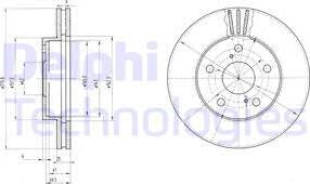 Delphi BG2906 - Kočioni disk www.molydon.hr