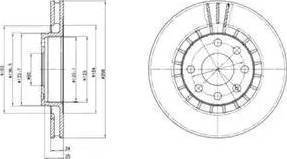 Parts-Mall HCCC-003 - Kočioni disk www.molydon.hr