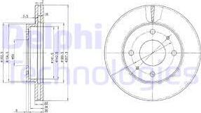 Delphi BG2657 - Kočioni disk www.molydon.hr