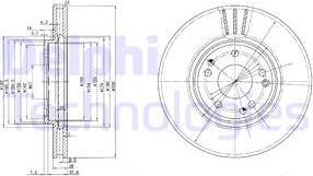 Delphi BG2675 - Kočioni disk www.molydon.hr