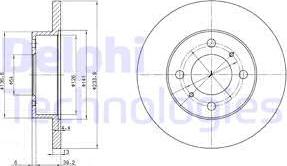 Delphi BG2809 - Kočioni disk www.molydon.hr