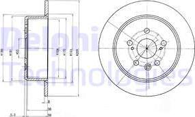 Delphi BG2884 - Kočioni disk www.molydon.hr