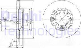 Delphi BG2797 - Kočioni disk www.molydon.hr