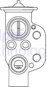 Delphi CB1004V - Ekspanzioni ventil, klima-Uređaj www.molydon.hr