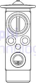 Delphi CB1024V - Ekspanzioni ventil, klima-Uređaj www.molydon.hr